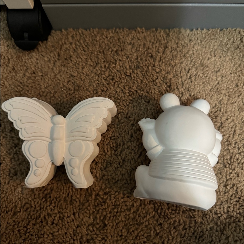 Butterfly + Frog Ready-to-Paint Ceramics